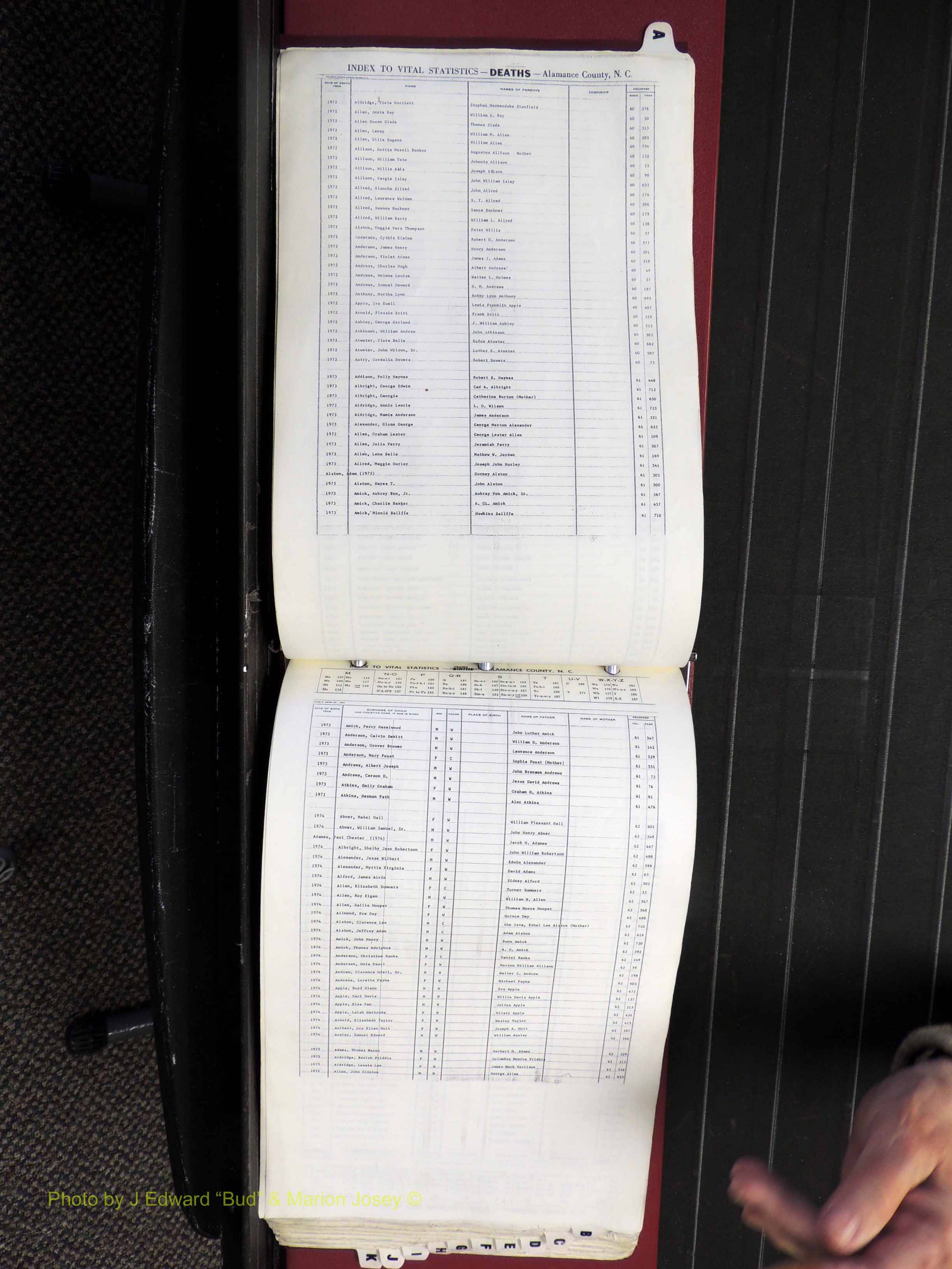 Alamance Co, NC, Deaths, A-K, 1913-1983 (118).JPG