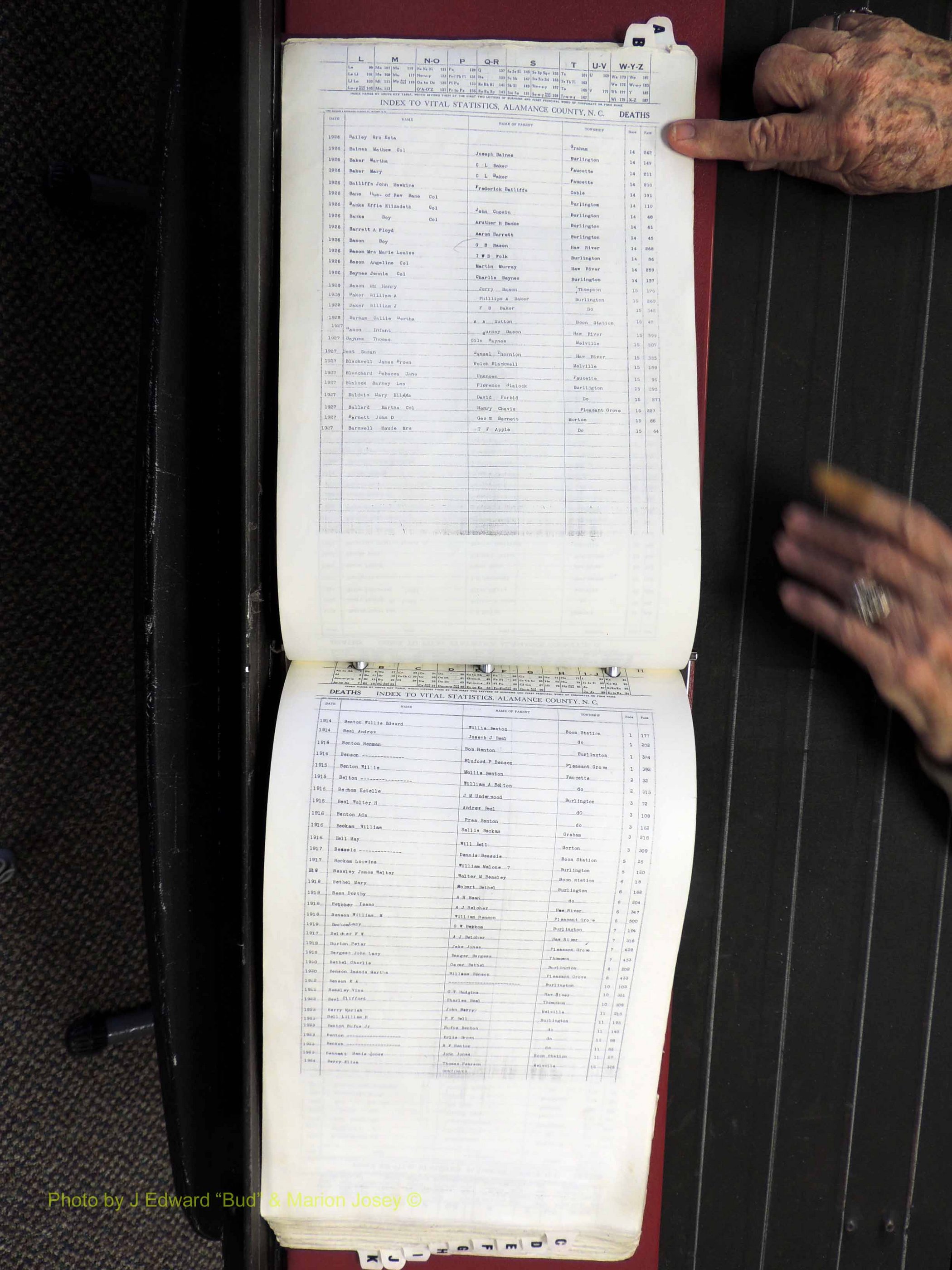 Alamance Co, NC, Deaths, A-K, 1913-1983 (125).JPG
