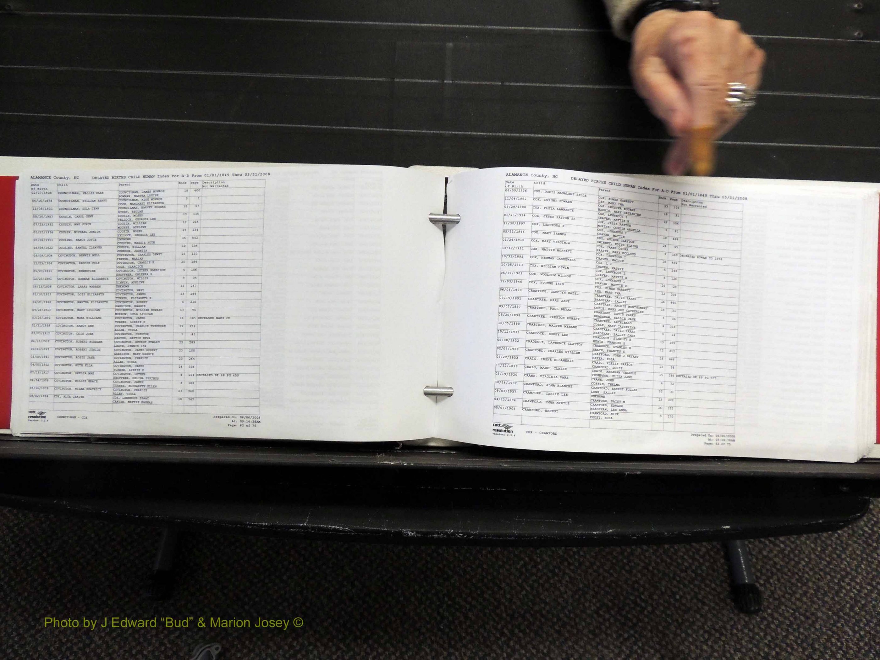 Alamance Co, NC, Delayed Births (132).JPG