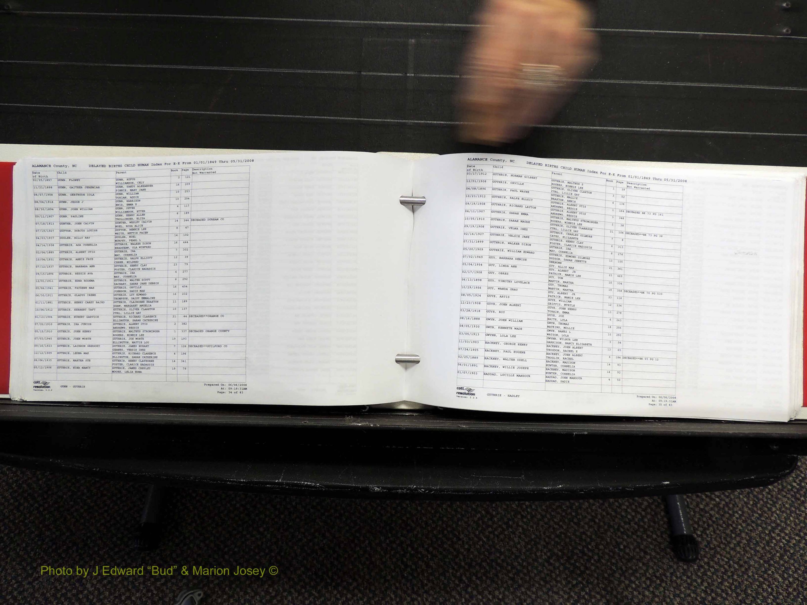 Alamance Co, NC, Delayed Births (156).JPG