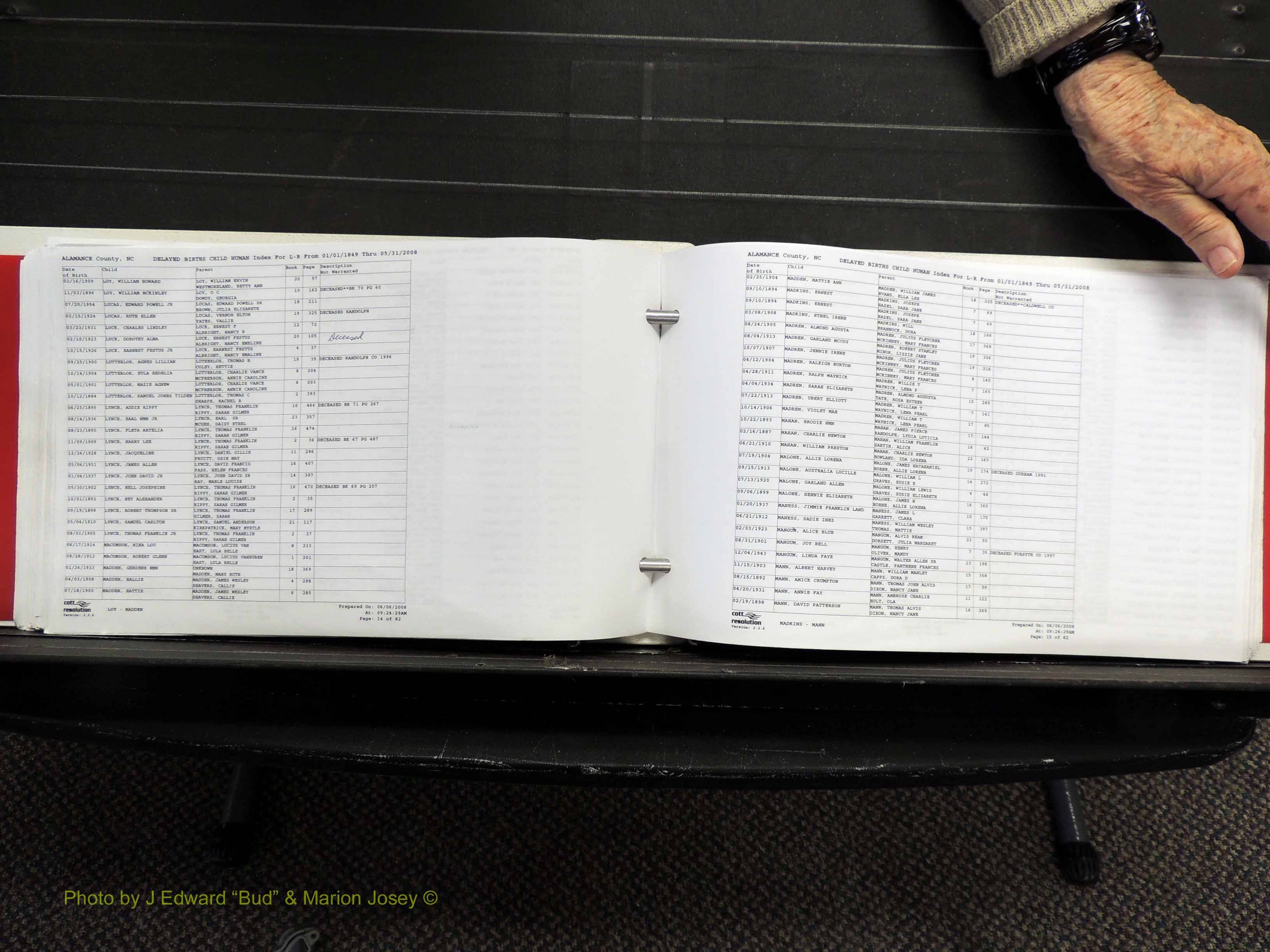 Alamance Co, NC, Delayed Births (188).JPG