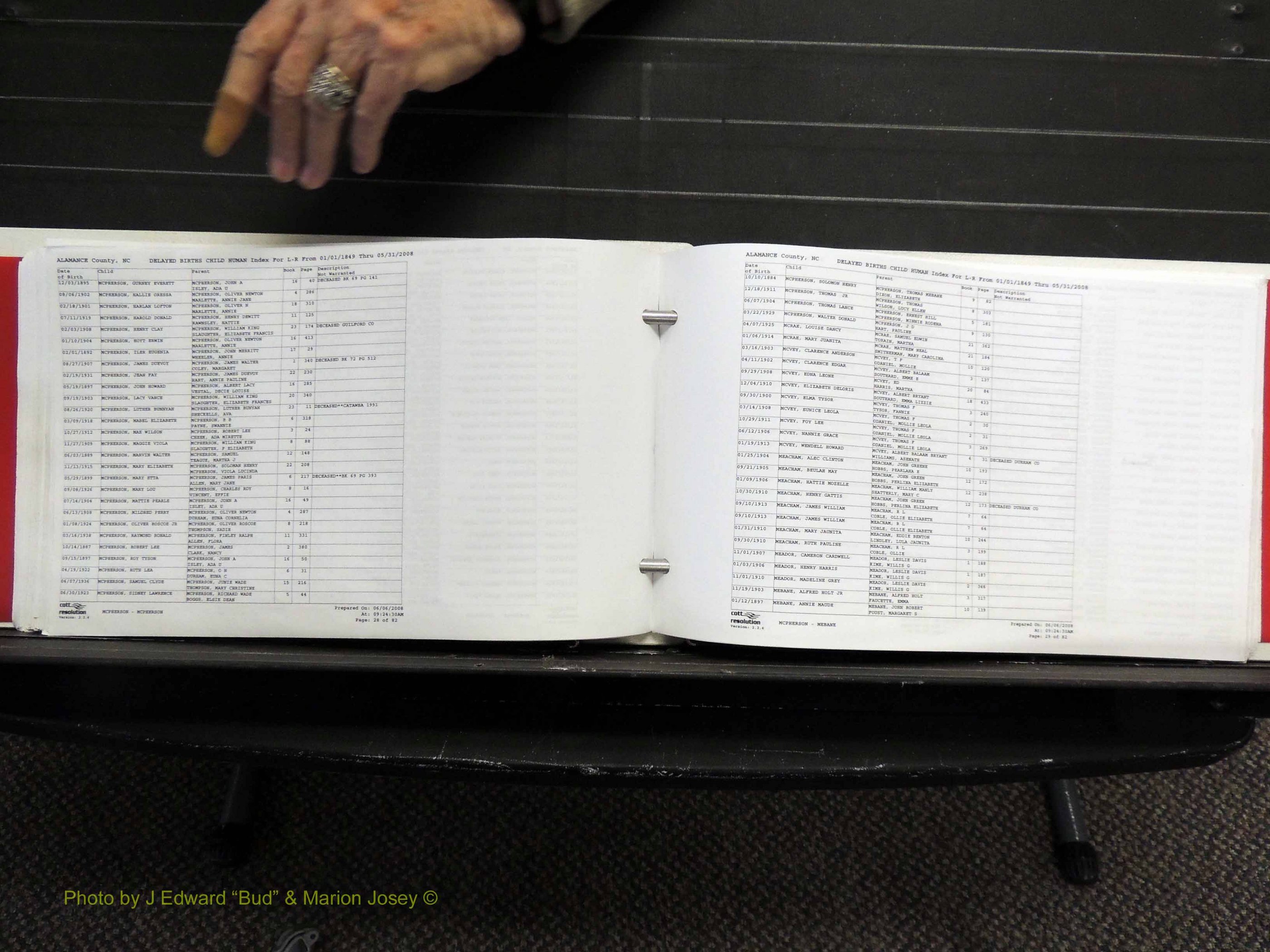 Alamance Co, NC, Delayed Births (195).JPG