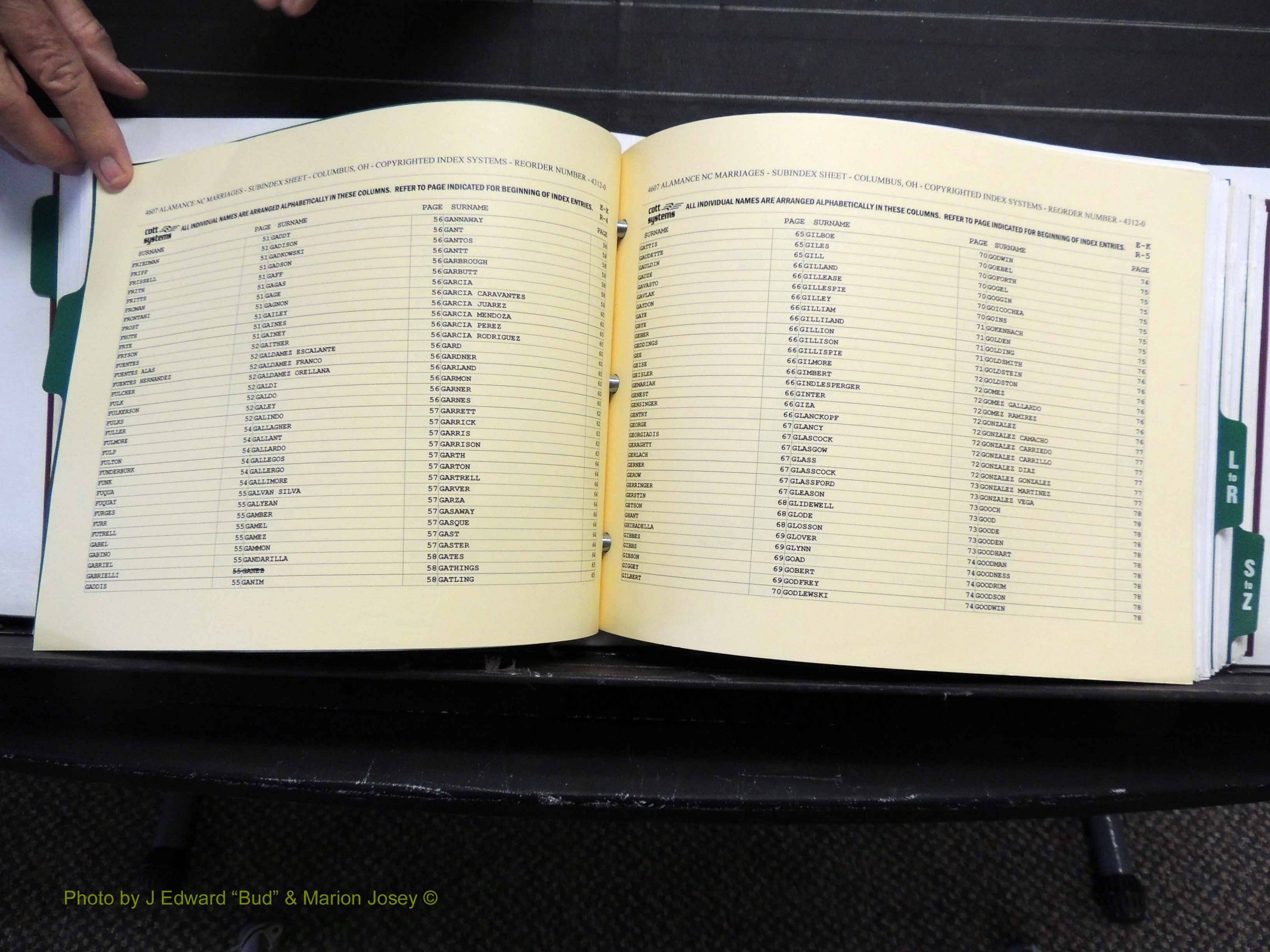 Alamance Co, NC, Marriages, Male Index, 1984-2004 (232).JPG