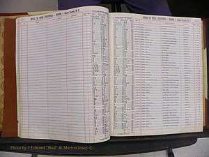 Anson Co, NC, Births, Mc-Z, 1913-1960 (023).JPG