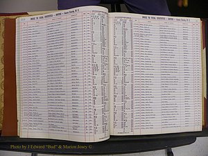 Anson Co, NC, Births, Mc-Z, 1913-1960 (025).JPG