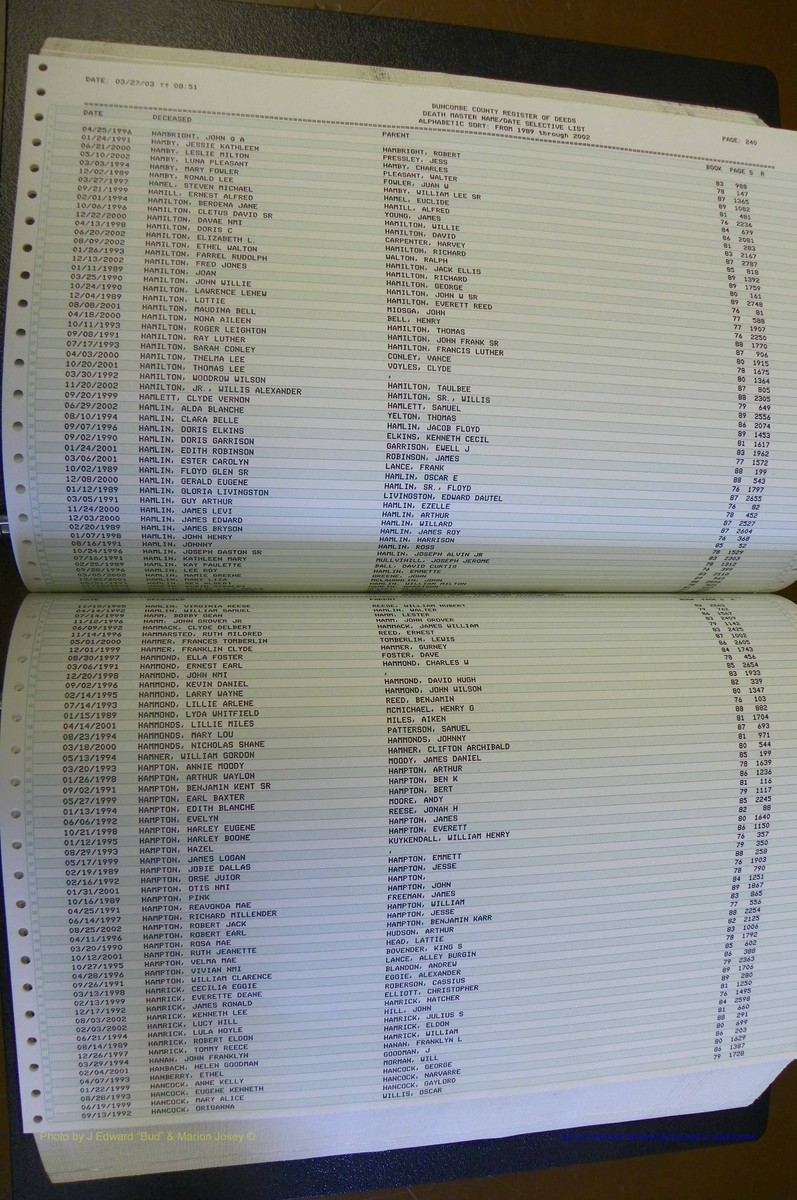 Bun. Co, NC, Deaths  1989 - 2002 (122).JPG