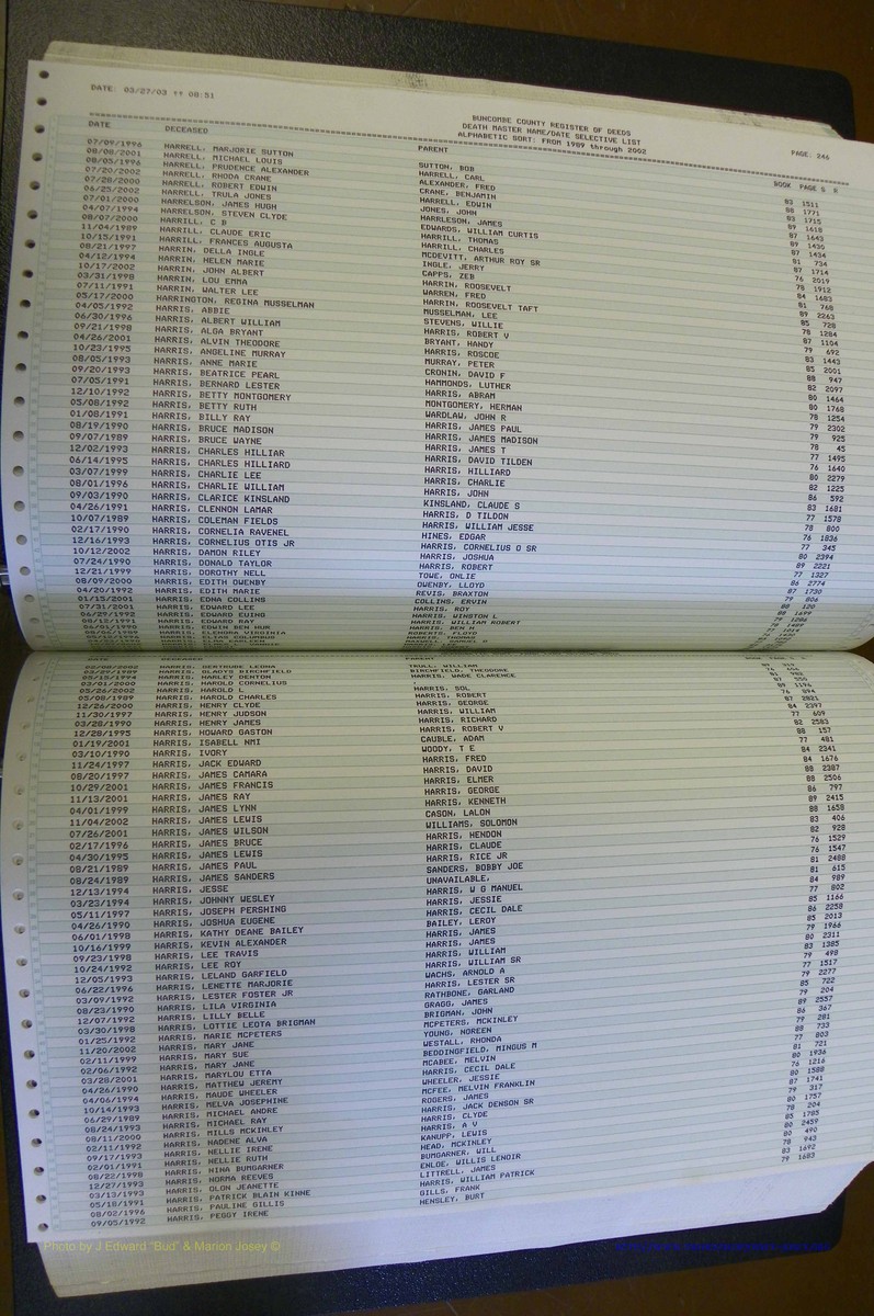 Bun. Co, NC, Deaths  1989 - 2002 (125).JPG
