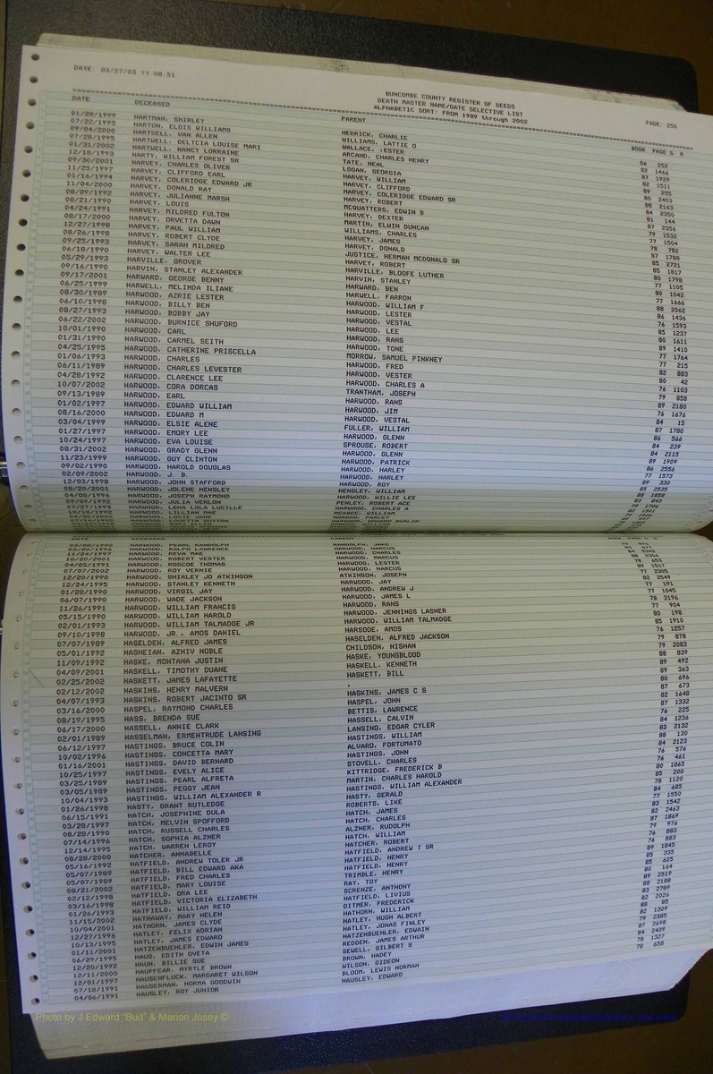 Bun. Co, NC, Deaths  1989 - 2002 (127).JPG