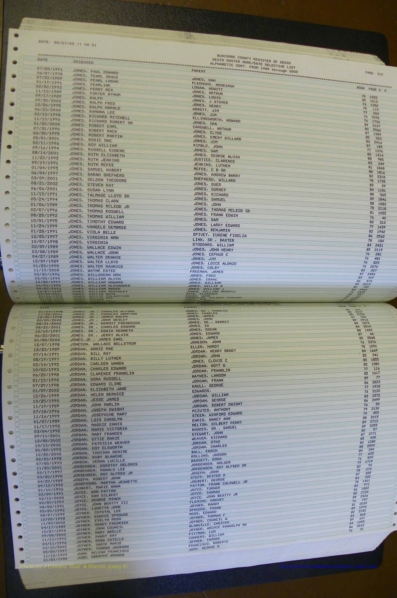 Bun. Co, NC, Deaths  1989 - 2002 (159).JPG