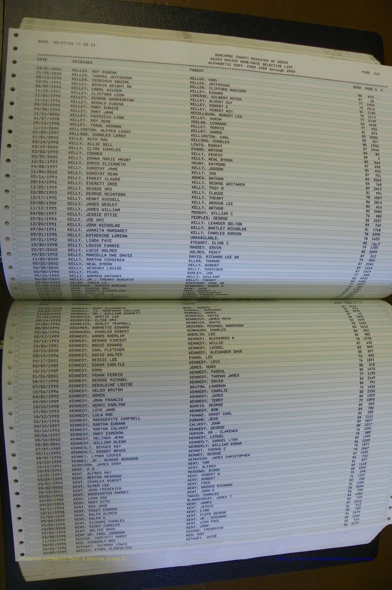 Bun. Co, NC, Deaths  1989 - 2002 (162).JPG