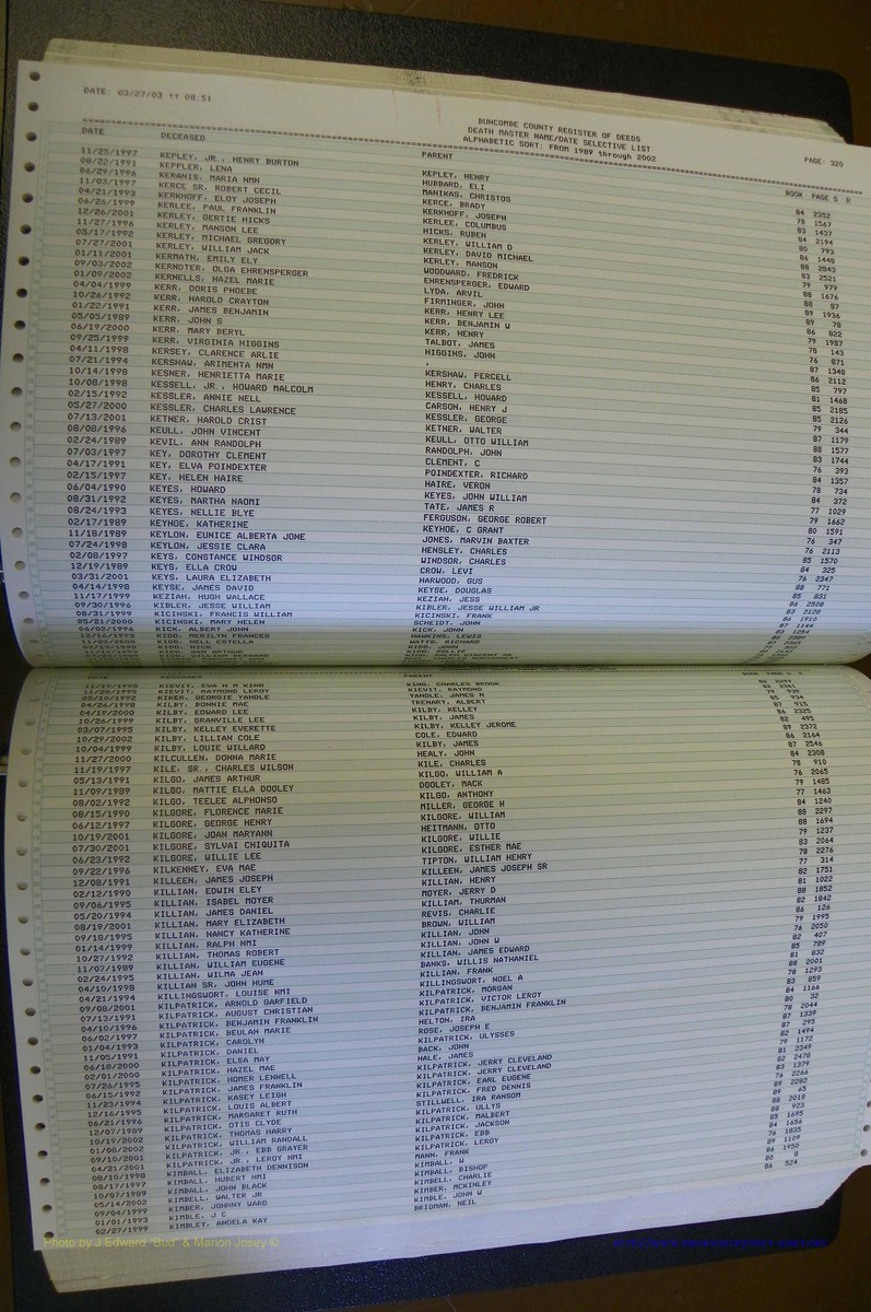 Bun. Co, NC, Deaths  1989 - 2002 (163).JPG
