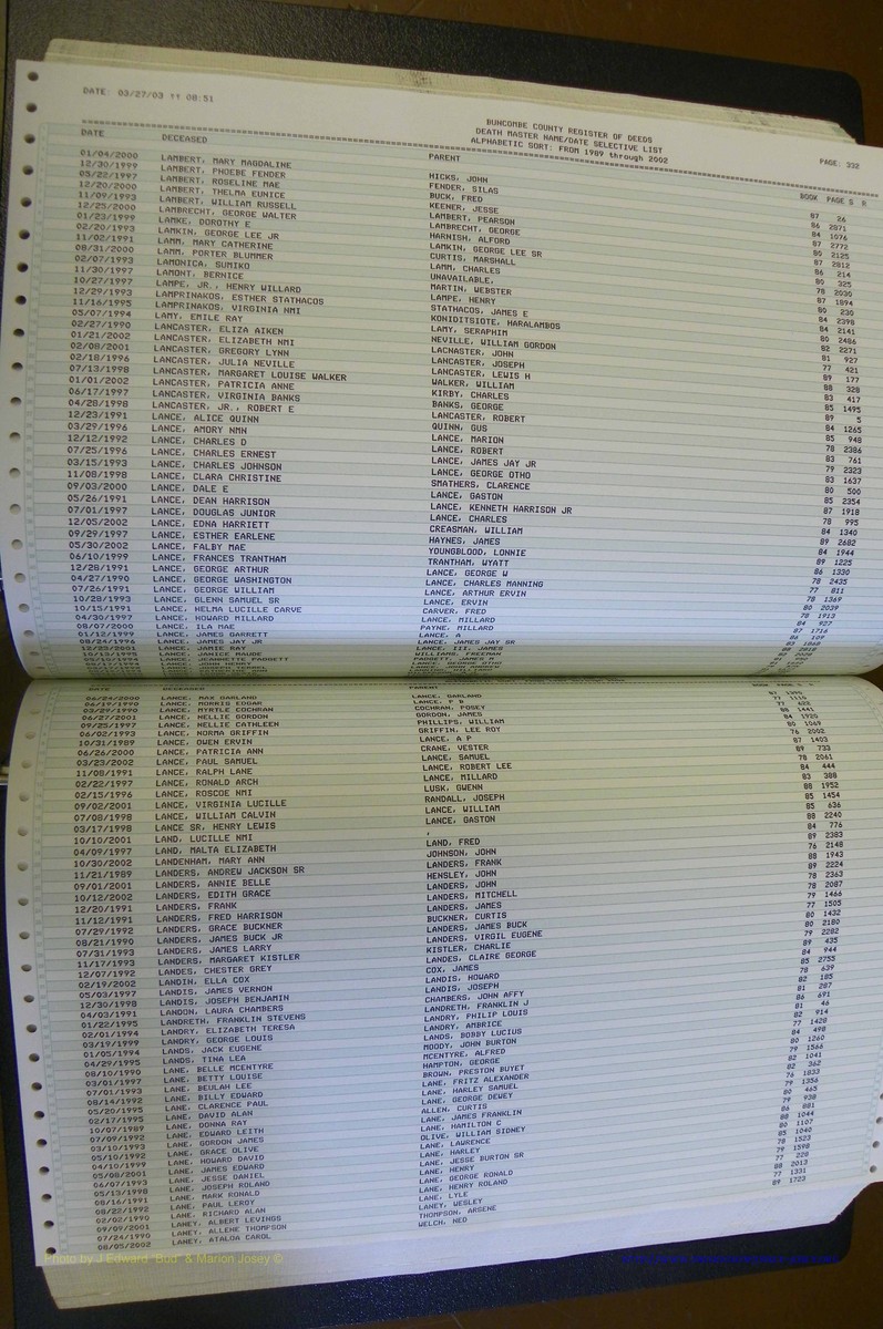 Bun. Co, NC, Deaths  1989 - 2002 (169).JPG