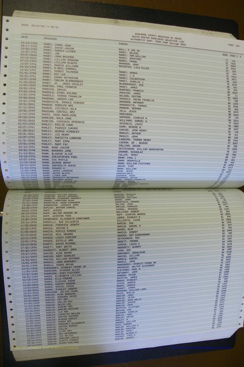 Bun. Co, NC, Deaths  1989 - 2002 (183).JPG