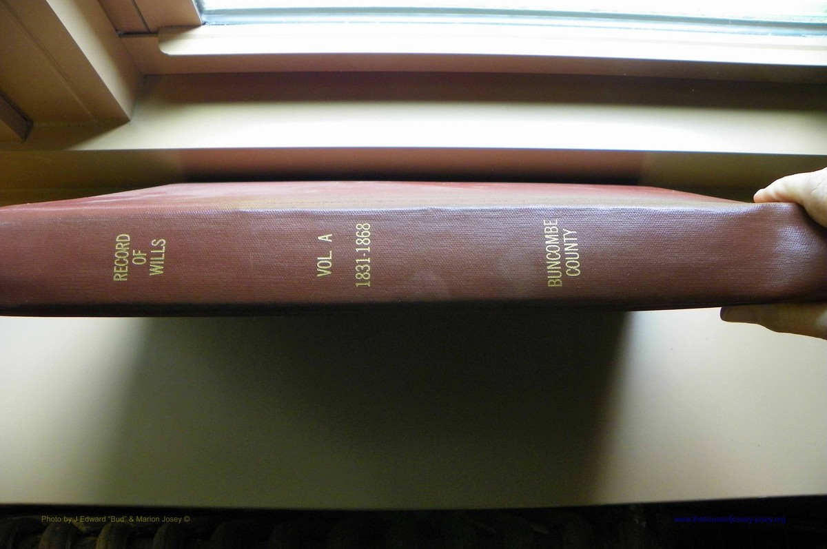 Bun Co, NC, Will  Book A, 1831 - 1868 (1).JPG