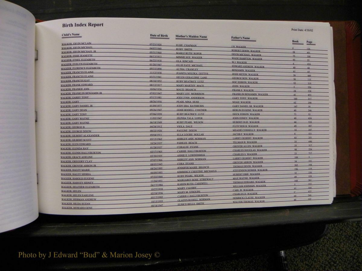 Burke Births, 1913-2001, M-Z 858.JPG