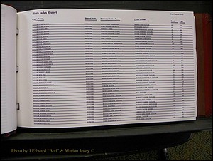 Burke Births, 1913-2001, M-Z 781.JPG