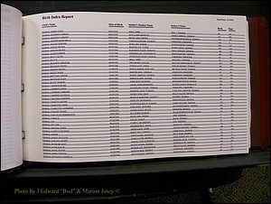 Burke Births, 1913-2001, M-Z 792.JPG