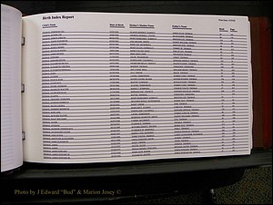 Burke Births, 1913-2001, M-Z 794.JPG