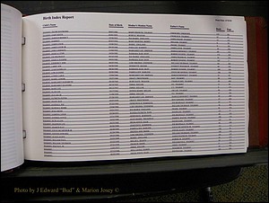 Burke Births, 1913-2001, M-Z 807.JPG
