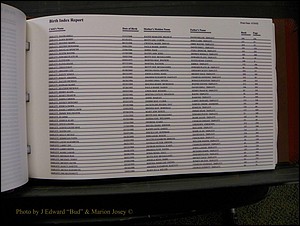 Burke Births, 1913-2001, M-Z 822.JPG