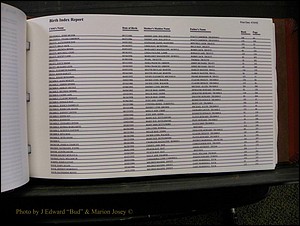 Burke Births, 1913-2001, M-Z 826.JPG