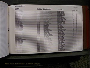 Burke Births, 1913-2001, M-Z 827.JPG