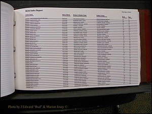 Burke Births, 1913-2001, M-Z 829.JPG