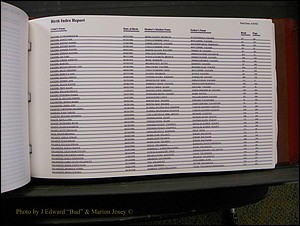 Burke Births, 1913-2001, M-Z 845.JPG
