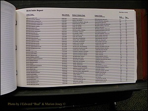 Burke Births, 1913-2001, M-Z 870.JPG