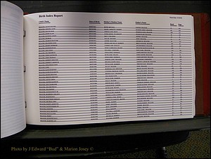 Burke Births, 1913-2001, M-Z 901.JPG