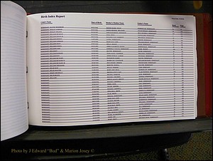 Burke Births, 1913-2001, M-Z 928.JPG