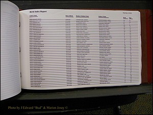 Burke Births, 1913-2001, M-Z 945.JPG