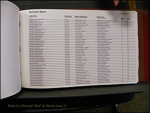 Burke Births, 1913-2001, M-Z 951.JPG