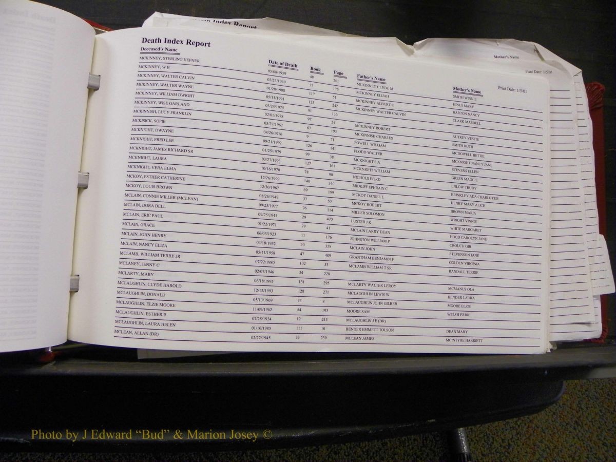 Burke Deaths, 1913-2001, M-Z 057.JPG