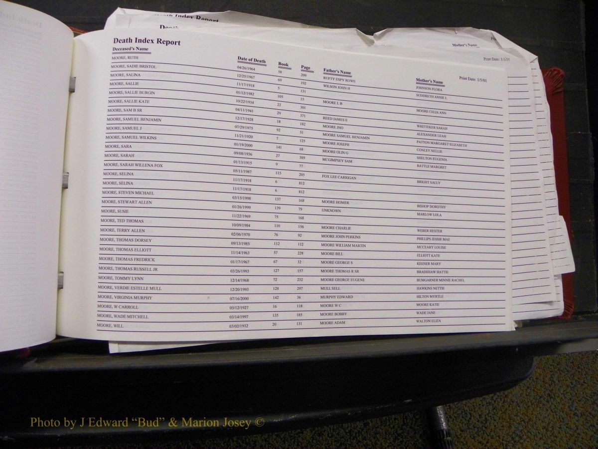 Burke Deaths, 1913-2001, M-Z 104.JPG