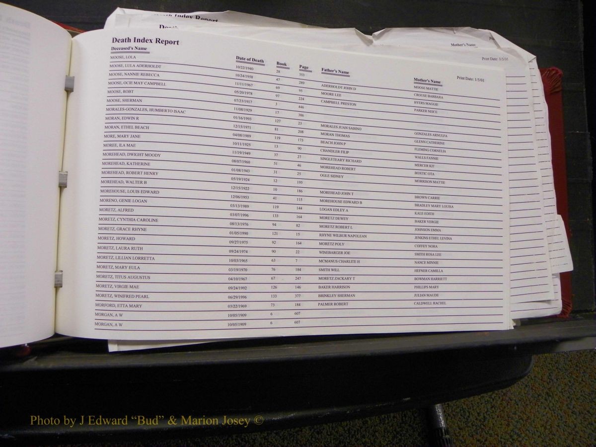 Burke Deaths, 1913-2001, M-Z 107.JPG