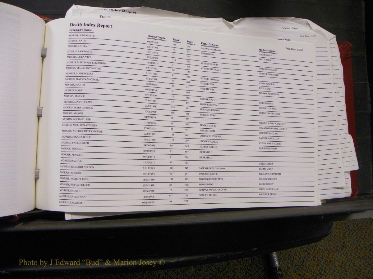 Burke Deaths, 1913-2001, M-Z 111.JPG