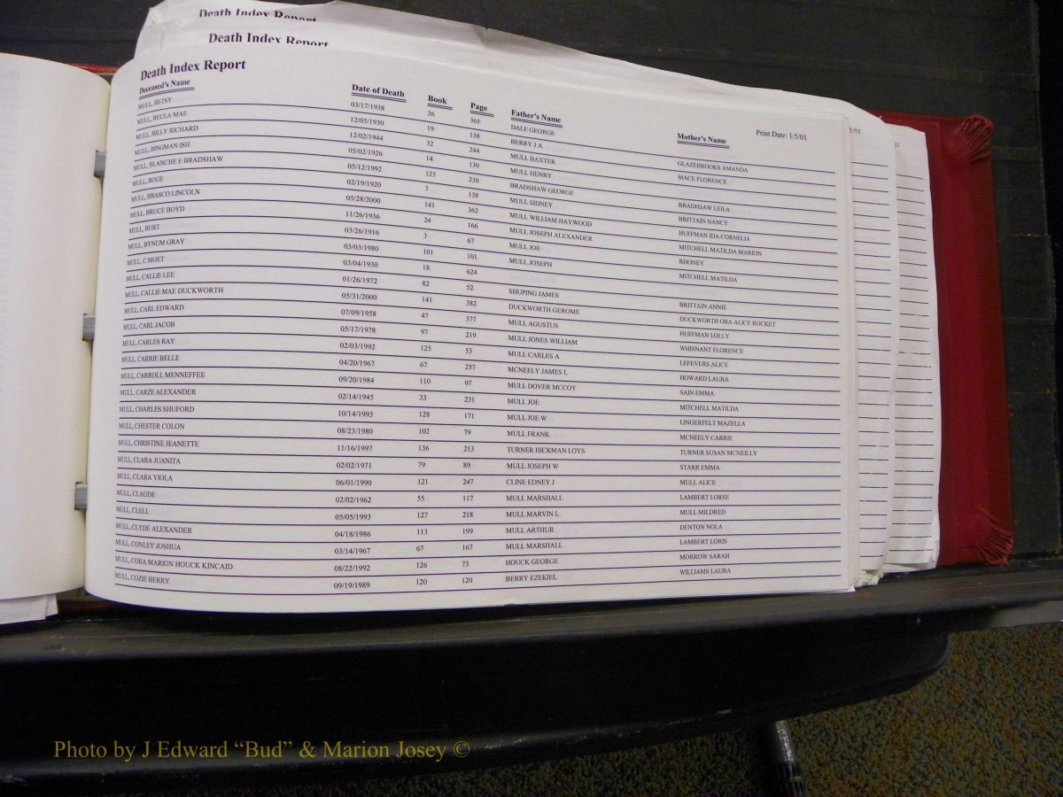 Burke Deaths, 1913-2001, M-Z 123.JPG