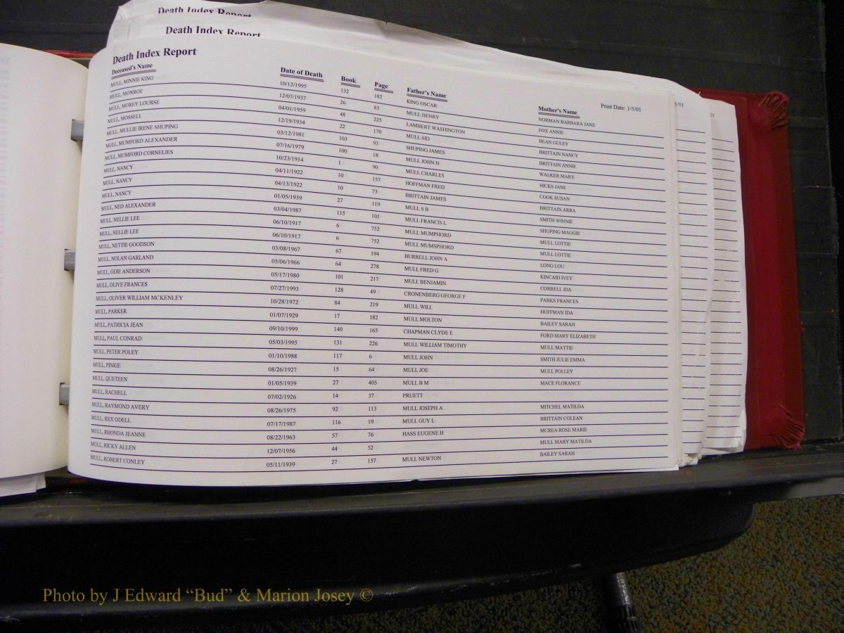 Burke Deaths, 1913-2001, M-Z 130.JPG