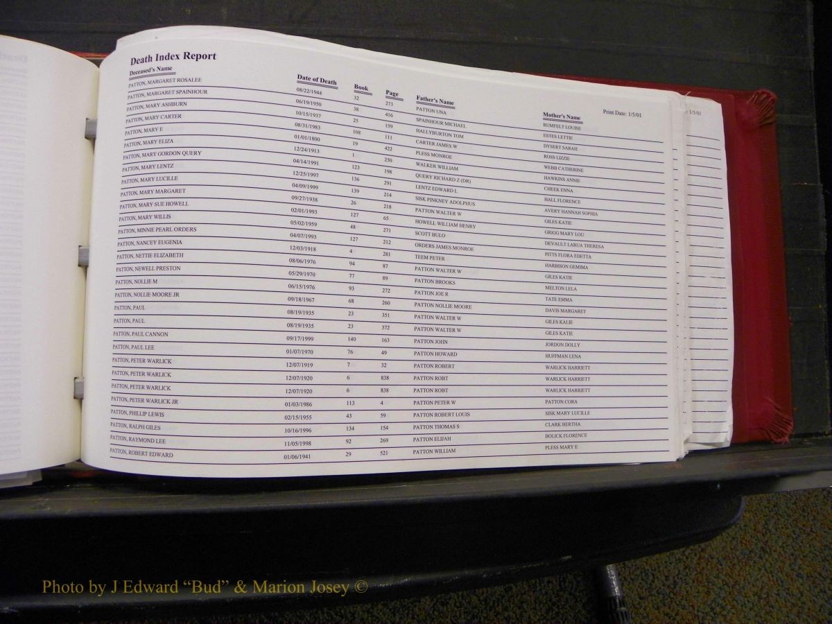 Burke Deaths, 1913-2001, M-Z 187.JPG