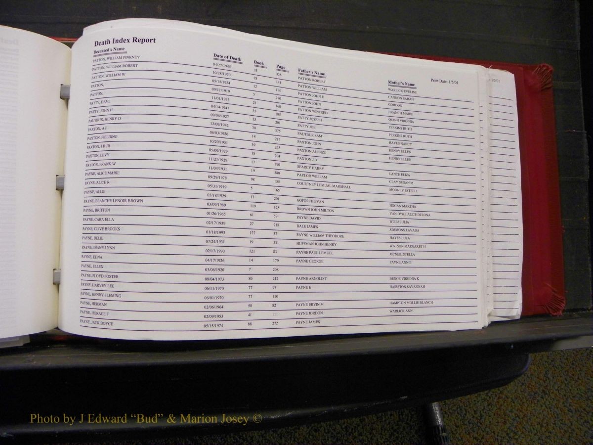 Burke Deaths, 1913-2001, M-Z 188.JPG