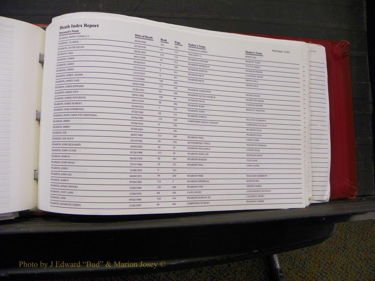 Burke Deaths, 1913-2001, M-Z 192.JPG