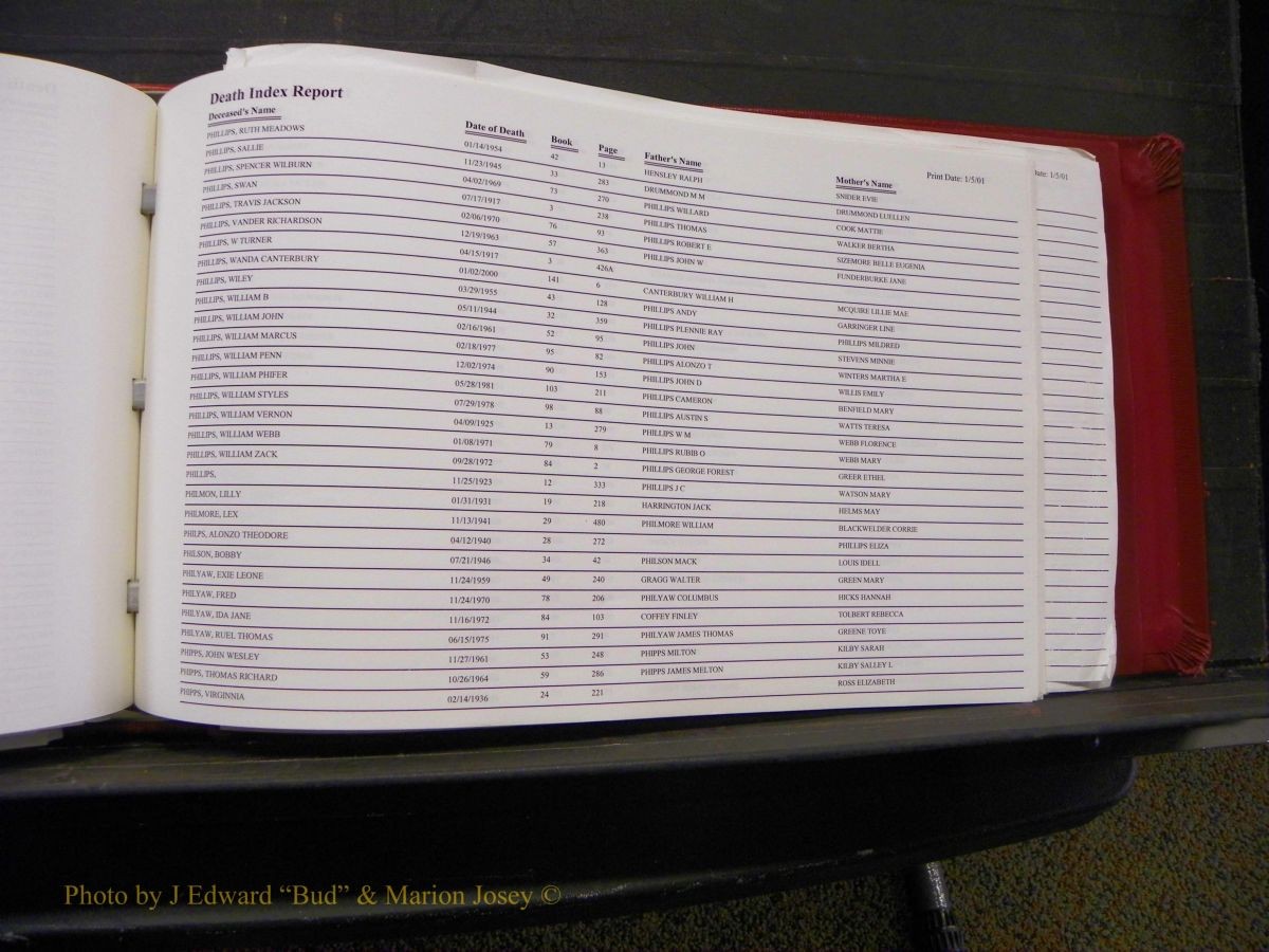 Burke Deaths, 1913-2001, M-Z 213.JPG