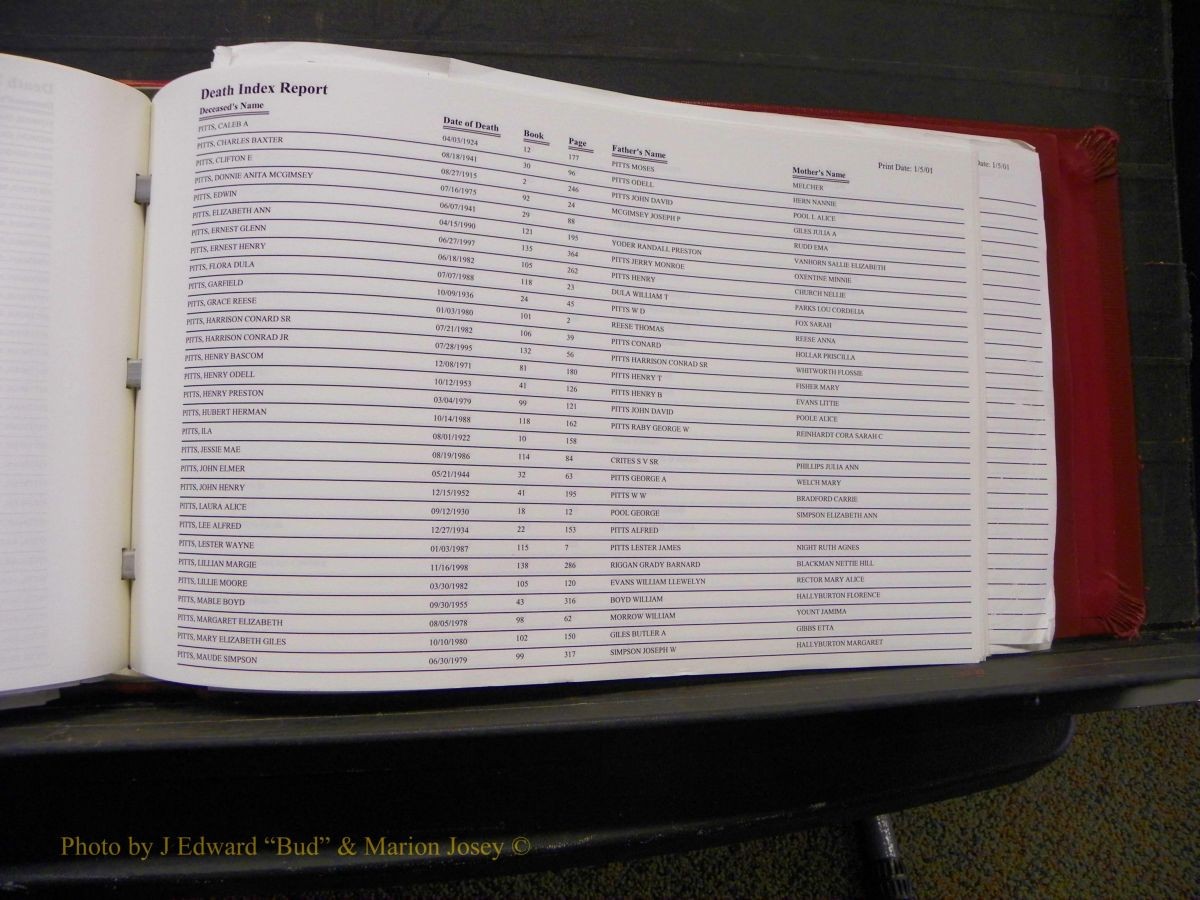Burke Deaths, 1913-2001, M-Z 220.JPG