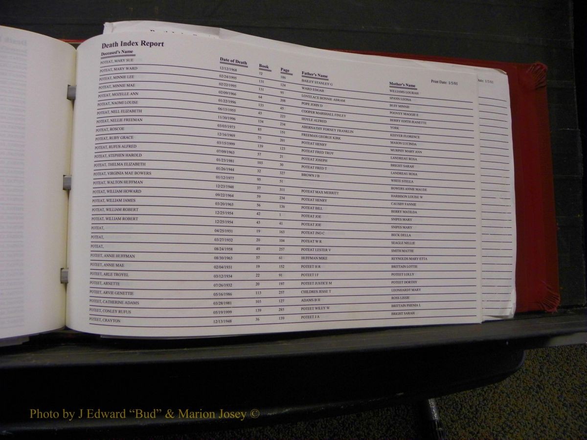 Burke Deaths, 1913-2001, M-Z 234.JPG