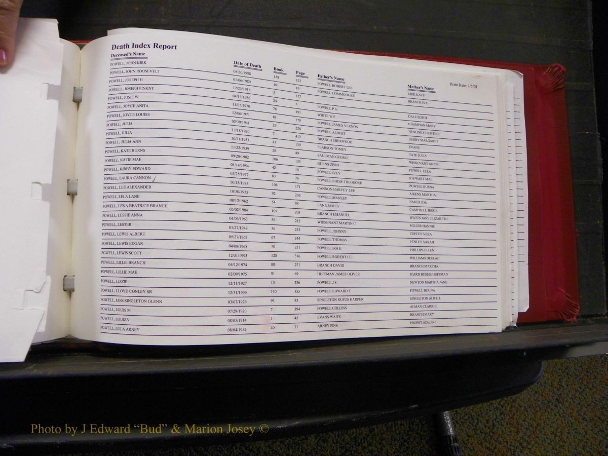 Burke Deaths, 1913-2001, M-Z 244.JPG