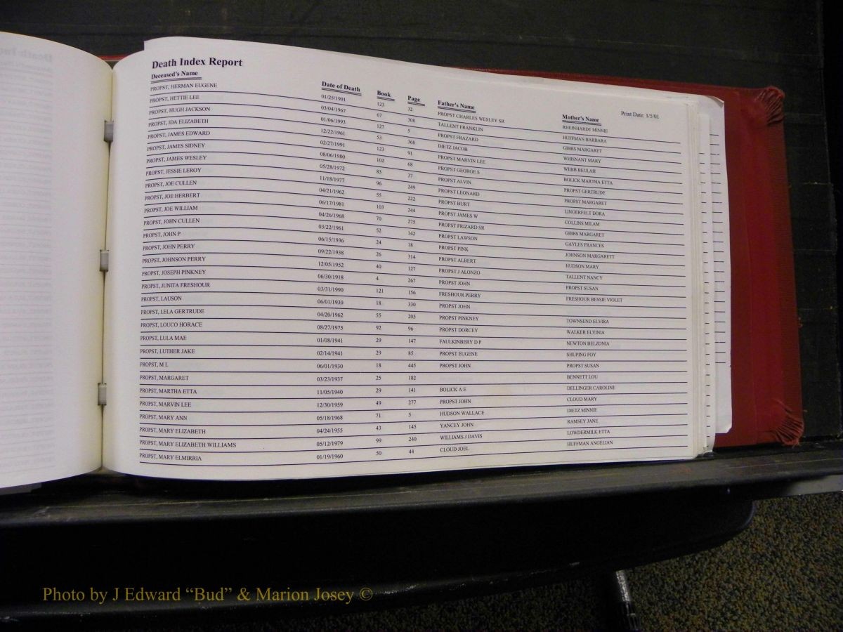 Burke Deaths, 1913-2001, M-Z 261.JPG