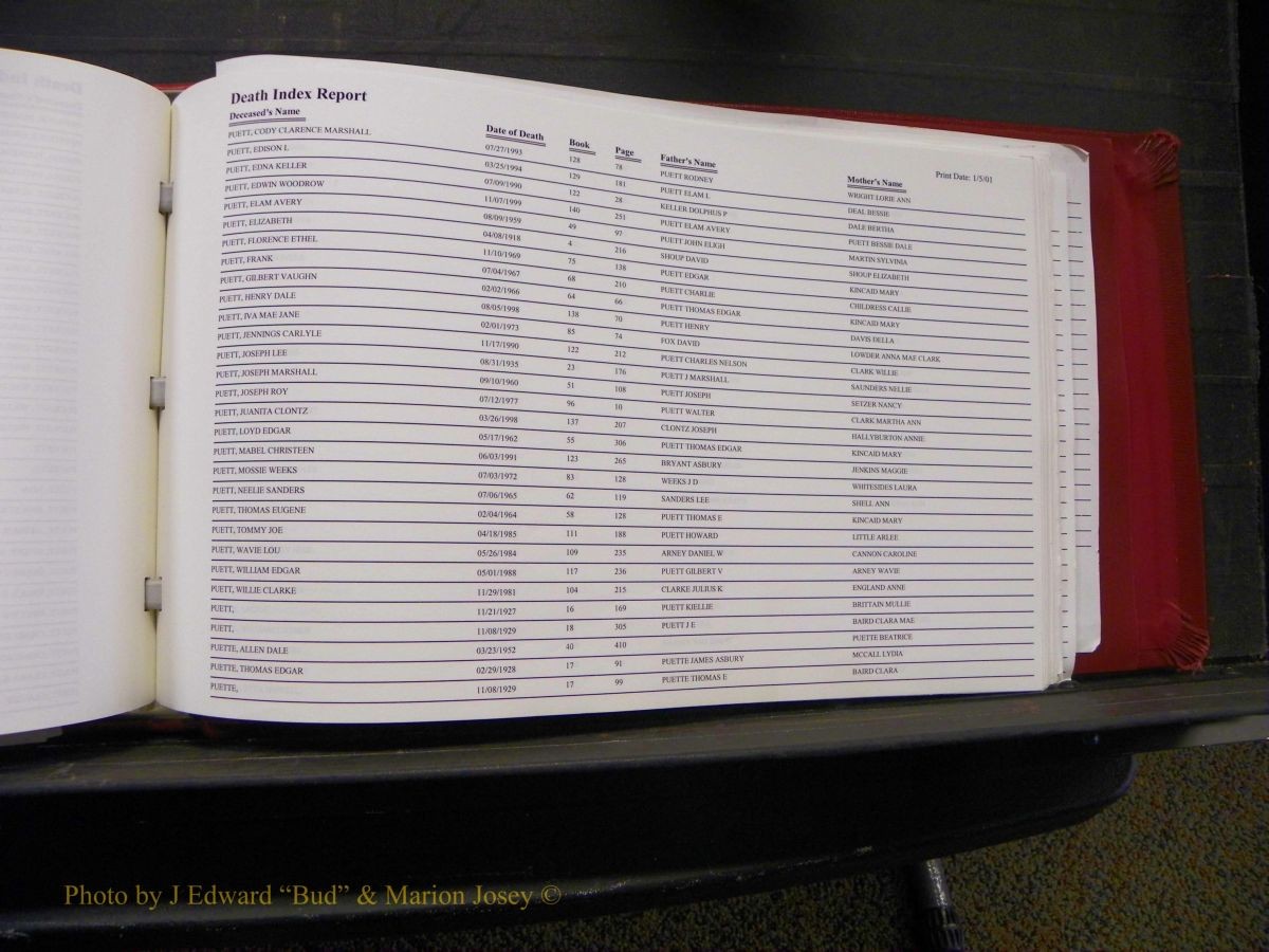 Burke Deaths, 1913-2001, M-Z 267.JPG