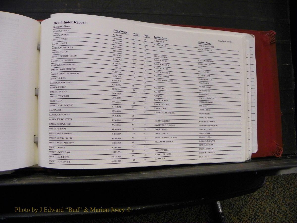 Burke Deaths, 1913-2001, M-Z 276.JPG