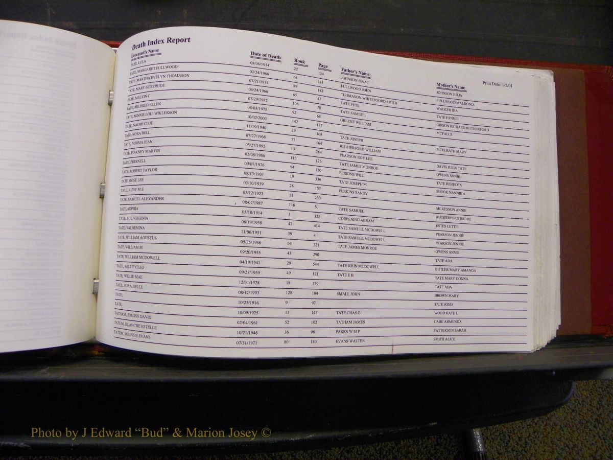 Burke Deaths, 1913-2001, M-Z 501.JPG